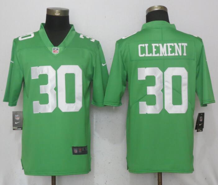 Men Philadelphia Eagles #30 Clement Wentz Green Vapor Untouchable Nike Limited NFL Jerseys->philadelphia eagles->NFL Jersey